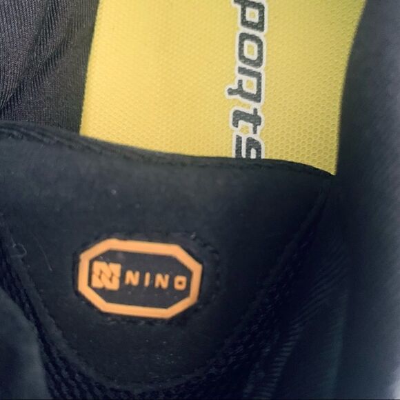 Ning Sports Black & Gold Bungee Lace Water Shoes Size 39 - Picture 4 of 10